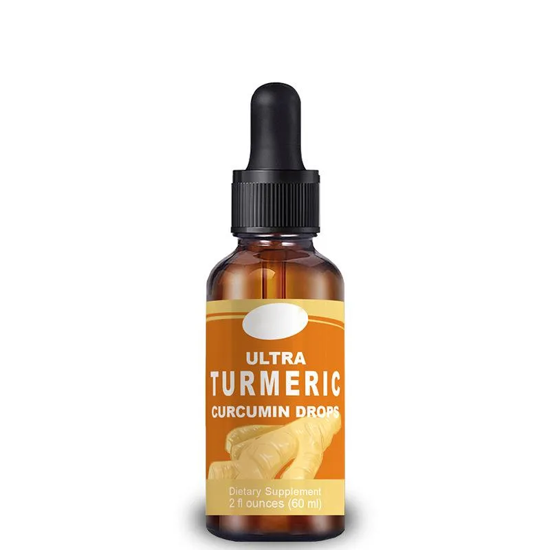 Gotes de curcumina de cúrcuma